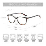 Blue Light Blocking Reading Glasses Anti Eyestrain Computer Reader Eyewear Gaming TV Eyeglasses for Women Men