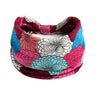 Women Hair Bands Headband Bohemian Sports Run Bandage Elastic Girl Wide Headband Print Wide Headwrap Headpiece Hairband Ladies