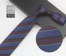 Cravate à fleurs en grille, tissée en gros, 8 cm, accessoires de mariage, bleu, homme, pois, cachemire, convient aux groupes, fêtes, bureau