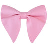 GUSLESON Fashion Pink Champagne Blue Solid Bow Tie For Men Classic Big Bowtie For Party Wedding Bowknot Adult Mens Tie