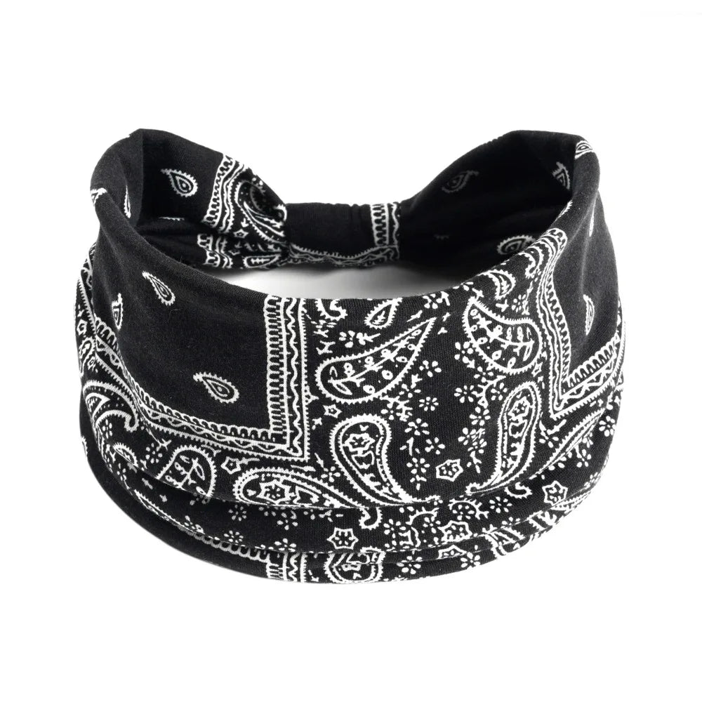 Fashion Yoga Hair Bands Headbands for Women Extra Large Turban Workout Headband  Boho Twisted Thick Hair Accessories