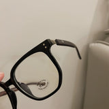 Luxury Blue Light Blocking Reading Glasses Women Men Wooden Legs Presbyopia Eyeglasses HD Lens Farsighted Eyewear with Diopter