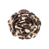 New Leopard Print Big Flower Women's Hair Claws Vintage Hairpin Simple Barrette Ponytail Hair Clamps Hair Accessories for Women