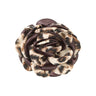 New Leopard Print Big Flower Women's Hair Claws Vintage Hairpin Simple Barrette Ponytail Hair Clamps Hair Accessories for Women