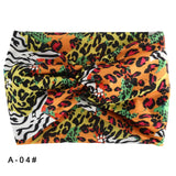 Printed Wide Elastic Headband Pilates Yoga  Running Cycling Hairband Turban Makeup Hair Hoop Makeup Headwrap for Women Girl