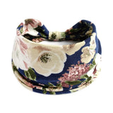 Fashion Boho Ethnic Style Headbands Vintage Knot Elastic Turban Headwrap For Women Girls Hair Band Soft Bandana Hair Accessories