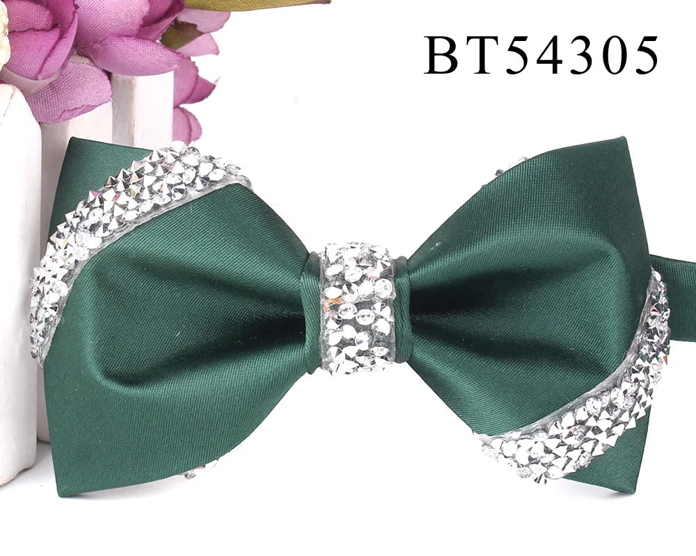 Wedding Bow ties For Groom Fashion Casual Bow tie For Men Women Party Bow knot Adult Bow Ties Cravats Groomsmen Solid Bowties