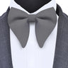 New Big Bow Ties Men's Solid Bowtie Red Black Yellow Fashion Bowknot For Men Wedding  Party Accessories