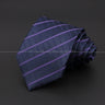 New Design Wedding Men Tie Purple Solid Striped Paisley Flower Neckties Men Business Dropshipping Groom Collar Accessories Gift