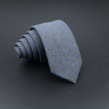 Mens Ties 6cm Classic Cotton Handmade Skinny Neck Ties Solid Striped Narrow Collar Slim Tie Casual Plaid Tie Man Cravat Gift