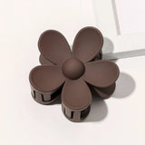 Fashion Flower Claw Clips for Women Sweet Girls Hair Claw Big Flower Hair Clamps Lady Crab Clips Hair Accessories for Women