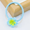 Girls Elastic Hair Ties Flower Hairbands Ponytail Holder Headbands Kids Floral Scrunchies Women Hair Accessories