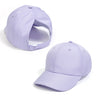 Hot High Ponytail Kids Hat Baseball Cap For Girls Boys Travel Sun Hat Adjustable Children Peaked Caps Hollow Back Ponytail Caps