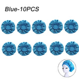 New Women's Satin Solid Wide-brimmed Sleeping Hat Unisex Head Wrap Elastic Band Cap Hair Care Bonnet Night Hat bonnet de nuit