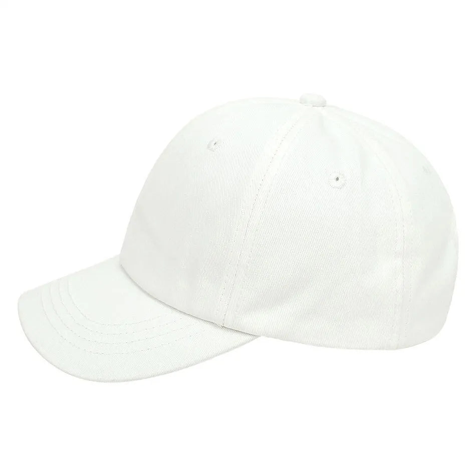 Casquettes pour enfants, couleur unie, en coton respirant, à rabat, ajustable, pour bébés, filles, été, de 1 à 5 ans