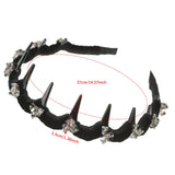 Toothed Non-slip Headbands Women Black Red Hair Hoops Bezel Headwear Ladies Korean Fashion Hair Accessories Hair Bands
