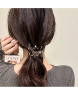 New Telephone Line Elastic Hair Rope Advanced Sense Pearl Hair Rope Hair Loop For Women High Elasticity Head Rope Hair Bands
