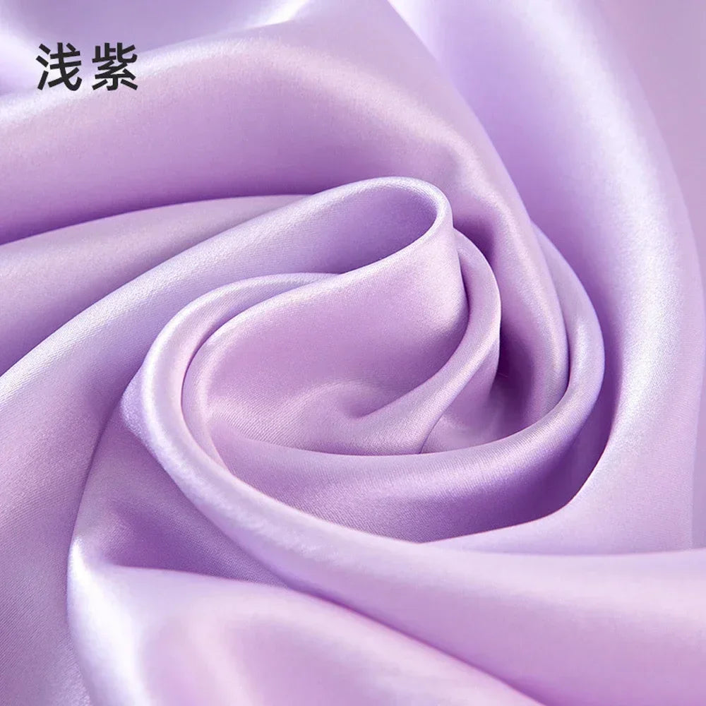 19 Momme Width 114cm 100% Pure Natural Mulberry Silk Fabric Make Clothing/Pillowcase/Eye Mask/Nightcap/Bedding/Pajamas Fabric
