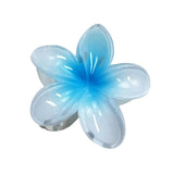2024 Bohemian Beach Vacation Frangipani Egg Flower Hair Clips Lily Flower Hawaii Beach Hair Claw for Women Girl Hair Accessories