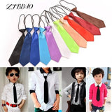 1 pièce, cravate classique tendance pour garçon, costume classique pour enfant, nœud papillon réglable, rouge, noir, blanc, pour enfant, 11 couleurs unies