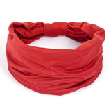 Wide Headbands For Women Non Slip Soft Elastic Hair Bands Yoga Running Sports Workout Gym Head Wraps Turbans Bandana