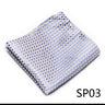 High Grade 2023 New Style Hot sale Silk Handkerchief Black Suit Accessories Solid Men Abraham Lincoln's birthday Pocket Square