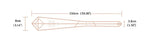 Men's Tie Set with Plastic Buckle Elegant Wedding Prom 8cm Neck Tie Pocket Square Cufflinks Accessories Gitf Box Set for Husband