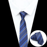 Cravates fines pour hommes et femmes, cravate fine à rayures, motif cachemire, 5 cm, tenue décontractée pour fête, mariage, col étroit, accessoire masculin