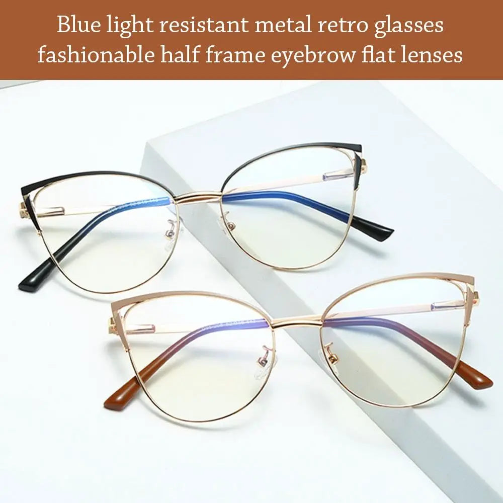 Blue Light Blocking Glasses for Women Fashion Office Optical Spectacle Computer Glasses Blue Ray Blocking Eye Protection Eyewear