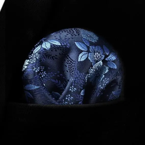 Ensemble de cravates en soie rose floral pour hommes, ensemble de cravates de fête de mariage, mouchoir, broche, boutons de manchette, accessoires pour hommes de haute qualité Gravata