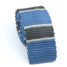 Cravate en tricot pour homme, tendance, fine, rayée, tissée, tricotée, colorée, chaude, design, idée cadeau