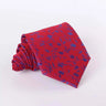Cravate bleue tendance pour homme, 8 cm, en soie verte et orange, motif cachemire, motif floral, pour mariage, travail, slim