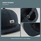 Niche Short Brim Japanese Retro Duck Bill Hats for Men and Women Spring and Summer Casual Versatile Soft Top Baseball Cap