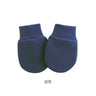 Bonnet pour nouveau-né avec gants, bonnet chaud en coton pour enfants, accessoires pour enfants, bonnet de nuit pour bébés de 0 à 6 mois, automne et hiver