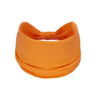 Fashion Solid Color Wide Hair Band Elastic Knotted Yoga Hairband Sports Headband Women