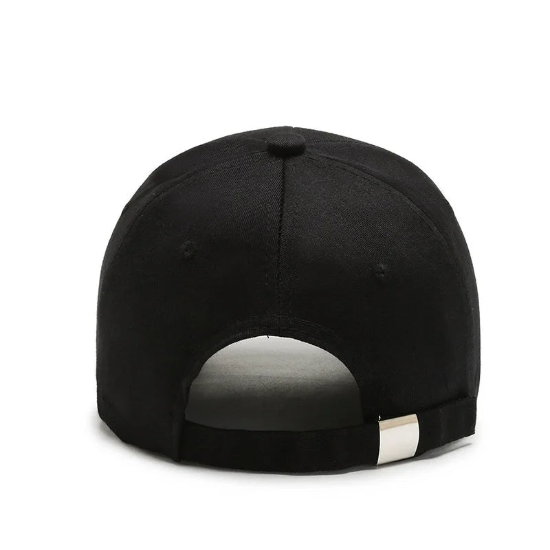Casquettes de baseball à broderies tendance pour femmes et hommes, casquettes snapback, visières, chapeau de soleil, unisexe, réglables, en coton