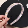 Transparent Quicksand Headbands For Children Kids Girls Fashion Glitter Sequin Teeth Hairbands Bezel Hair Hoops Hair Accessories