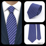 Cravates élégantes à pois pour hommes LYL 7 cm, cravate de luxe avec imprimé géométrique, cadeau pour invités, accessoires de festival pour gentleman