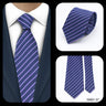 Cravates élégantes à pois pour hommes LYL 7 cm, cravate de luxe avec imprimé géométrique, cadeau pour invités, accessoires de festival pour gentleman
