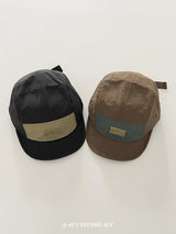 Five-Piece Hat  Retro Short Brim Breathable Quick-Dry Baseball Cap Women's Overalls Wind Soft Top Hip Hop Baseball Cap Men