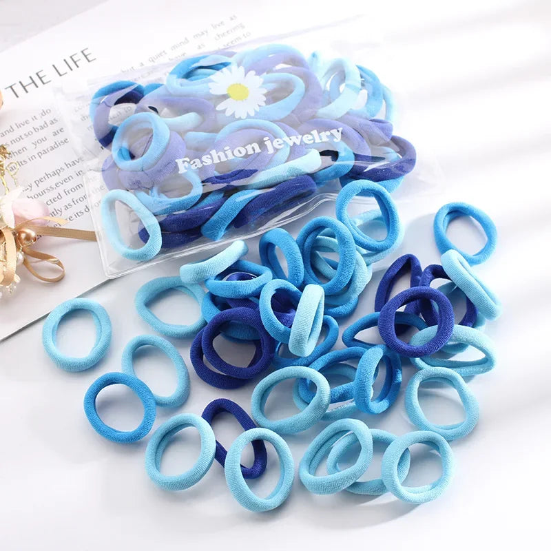 Élastiques mignons en caoutchouc pour cheveux, chouchous pour femmes et filles, serre-têtes, accessoires pour enfants et bébés