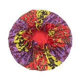 Bonnet de nuit double épaisseur en satin soyeux pour femme, grand bonnet réversible doublé de satin, couvre-chef pour la nuit, accessoires pour cheveux