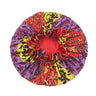 Bonnet de nuit double épaisseur en satin soyeux pour femme, grand bonnet réversible doublé de satin, couvre-chef pour la nuit, accessoires pour cheveux