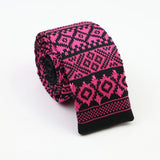 Cravates classiques en tricot pour hommes, cravates décontractées, à pois, à carreaux, pour loisirs, chaudes, pour affaires, mariage, largeur 6 cm