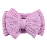 Baby Girl Bows Headband Newborn Turban Hairbands Kids Red Head Band Outdoor Toddler Children HeadWrap Hair Accessories