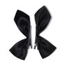 2pcs Black White Ribbon Hair Bows Clips Vintage Bowknot Side Hairpin Cute Girls Barrettes Headdress Hair Accessories for Women