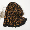 Fashion Printed Leopard Scarf Female Spring Muslim Women Hijab Scarves Tassel Large Size Headband Handkerchief Women's Bandana