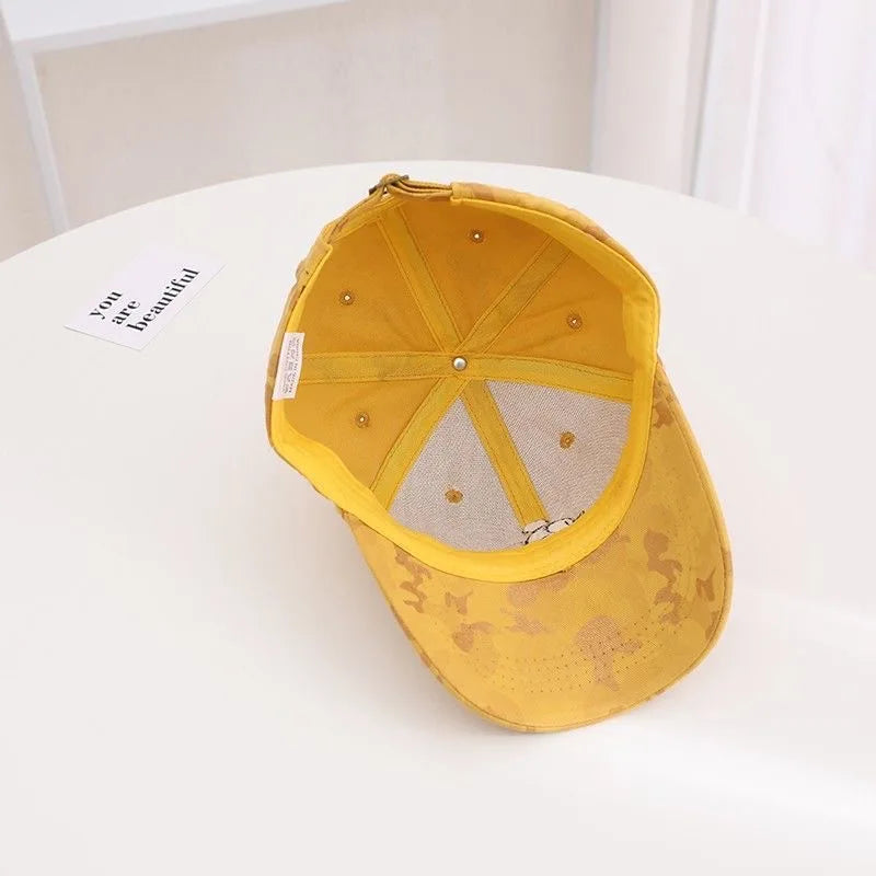 Casquette de baseball Mickey en coton pour enfants, offre spéciale, motif dessin animé, pour filles et garçons