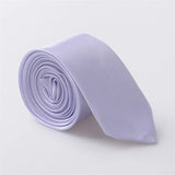 Cravate étroite de haute qualité pour homme, couleur unie, slim et fine, pour fête de mariage, largeur 5 cm, pour femme, JC0015