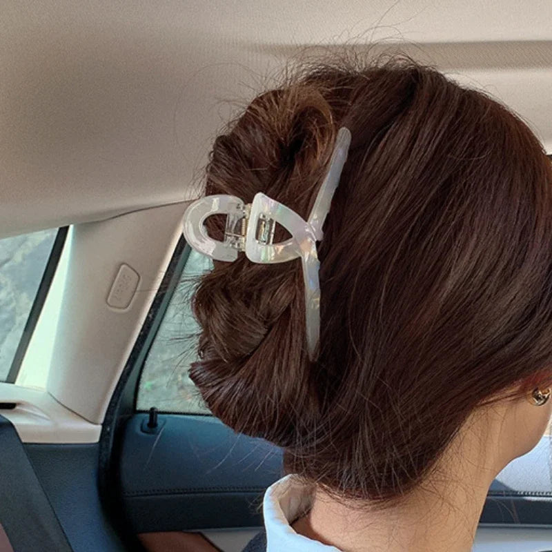 Bilandi – Pince à cheveux tendance en acétate pour femme et fille, accessoire de coiffure en résine